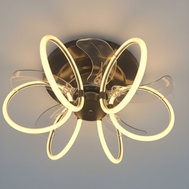 Lustre Ventilo Et Bluetooth