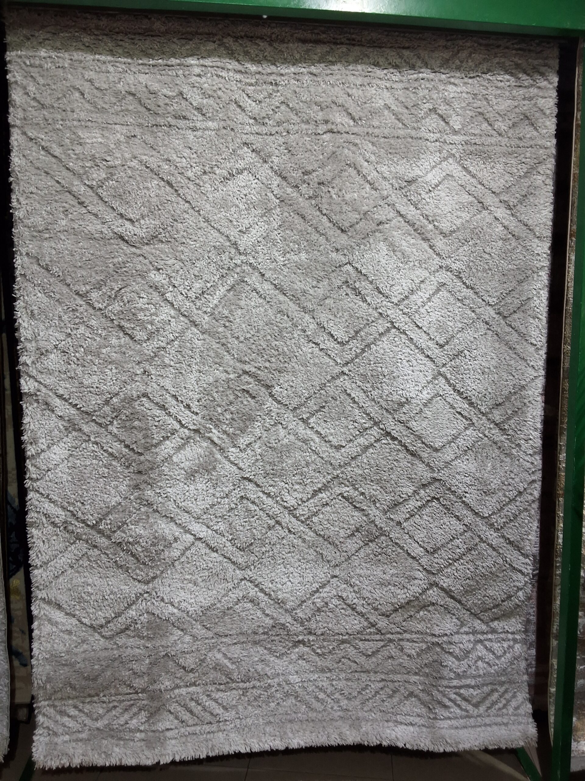 Tapis Jasmine Shaggy 1m60/2m20 Gris