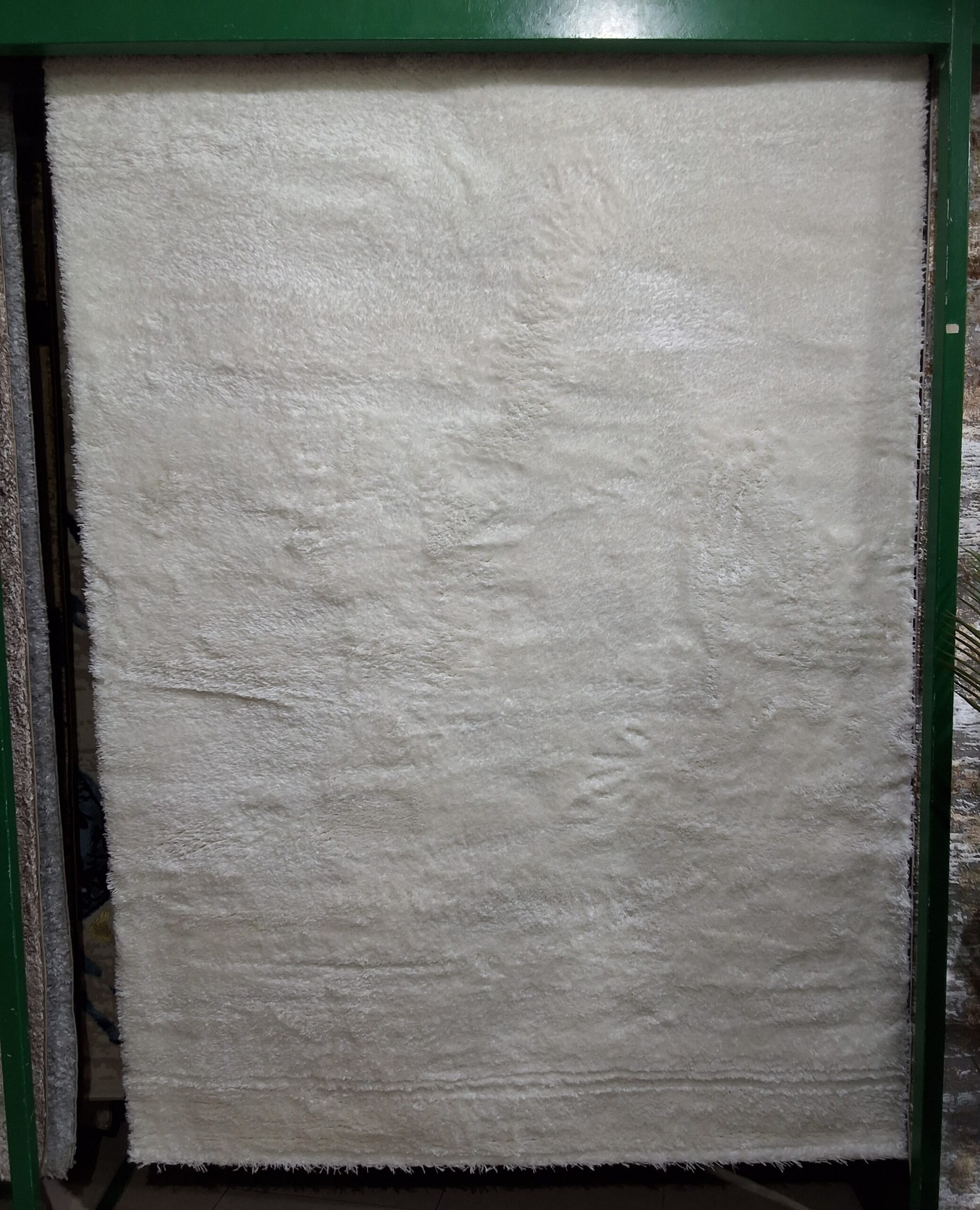 Tapis Jasmine Shaggy 1m60/2m20 Blanc