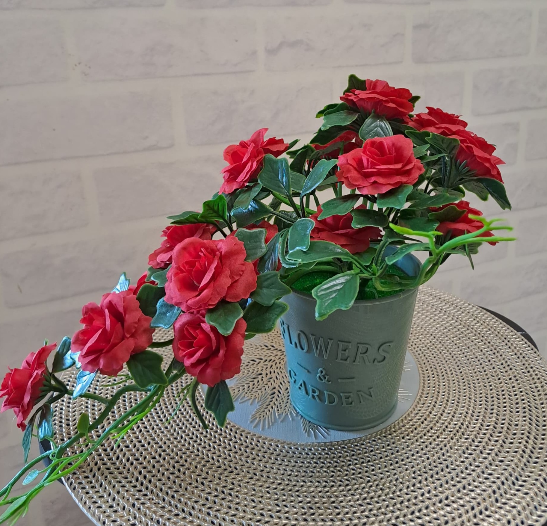 Fleur Pot Plastique